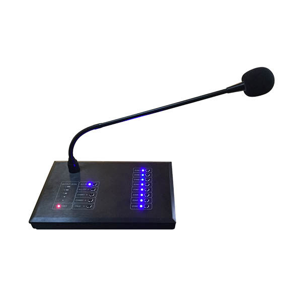 remote paging microphone